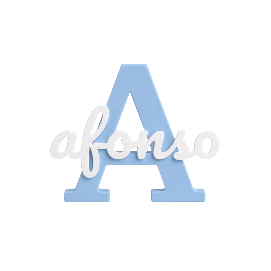 Letra Decorativa com Nome