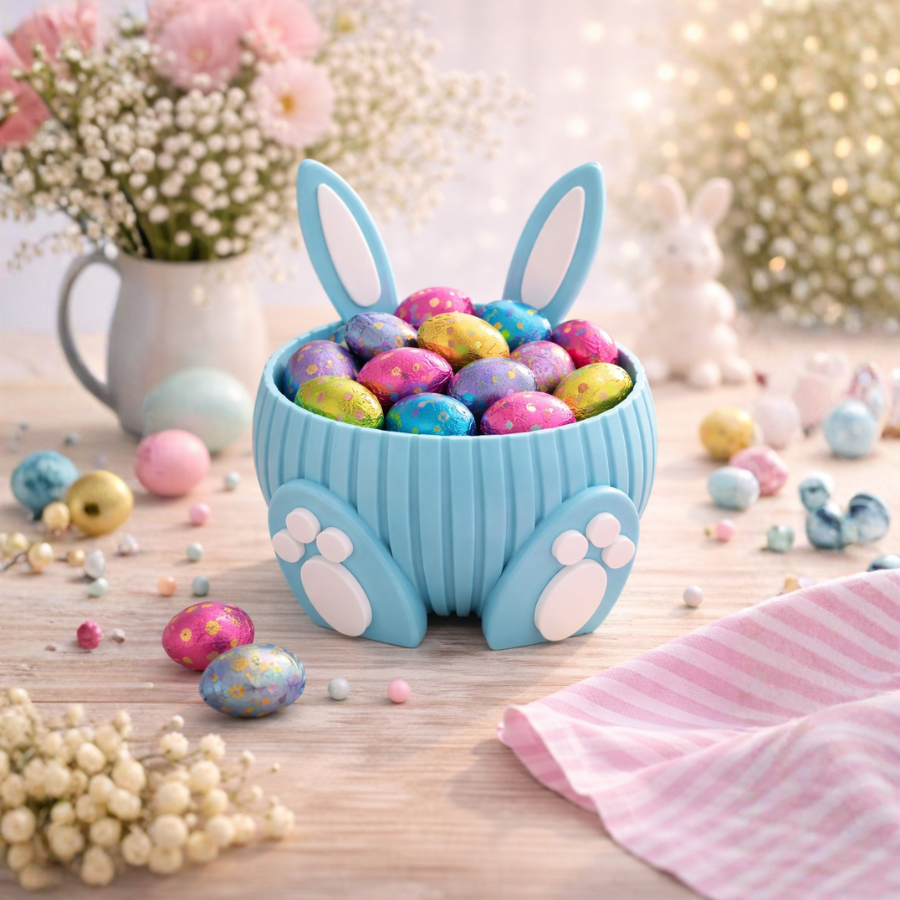 Cesta Páscoa Coelho para Doces