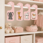 Conjunto de 4 Separadores de Cabides para Roupa de Bebé