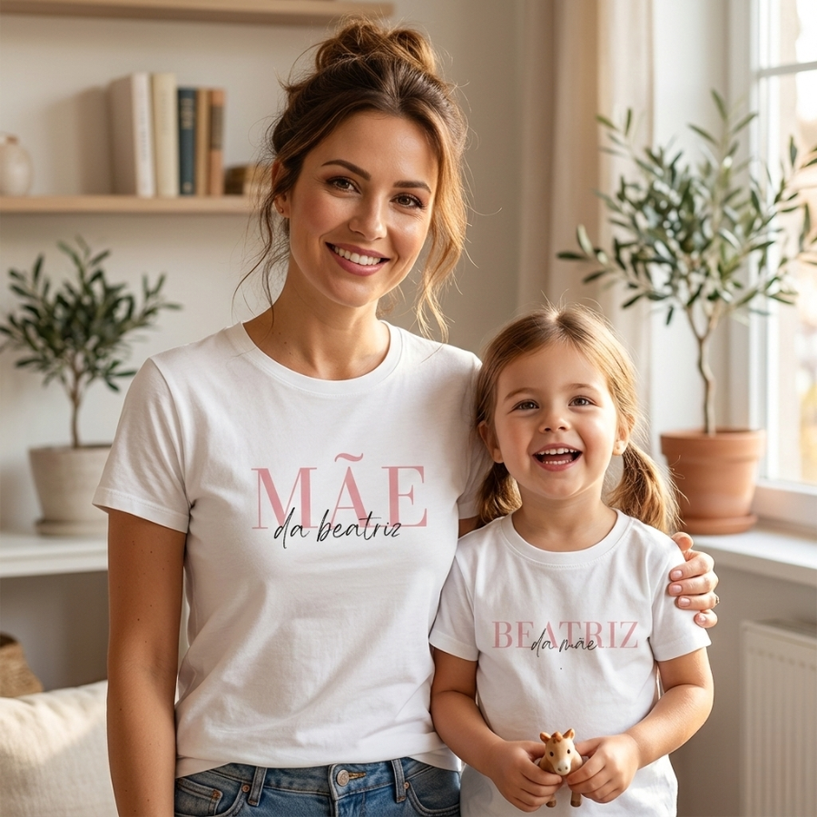 Conjunto T-Shirts "Mãe"
