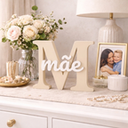 Placa Decorativa "Mãe"
