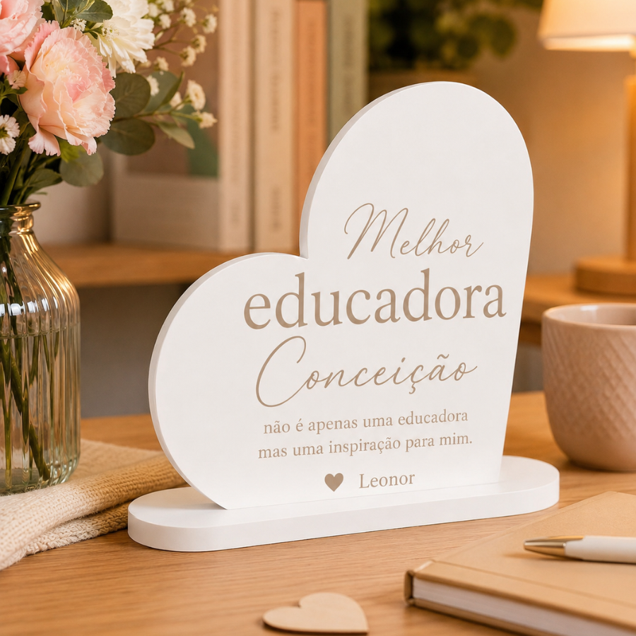 Coração Melhor Educadora/Professora