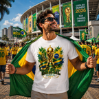 T-Shirt Brasil Mundial 2026