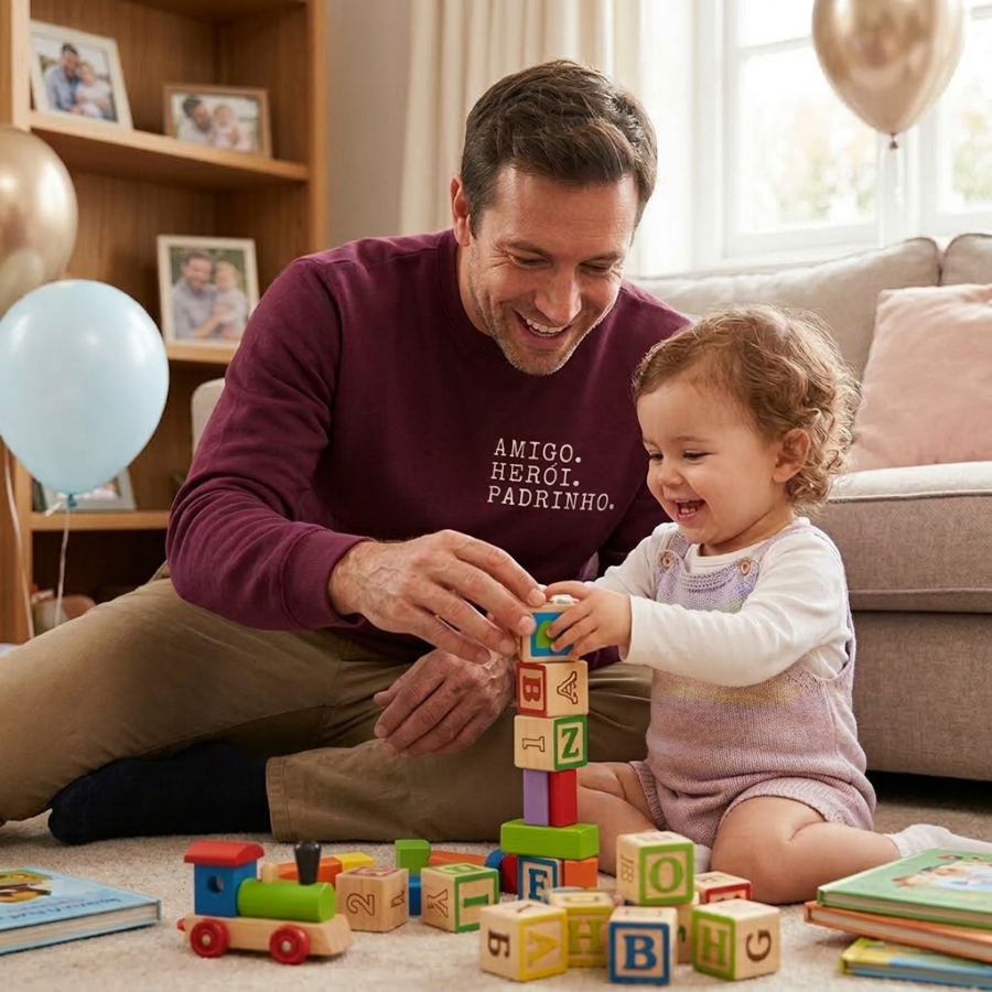 Sweat "Amigo. Herói. Padrinho."