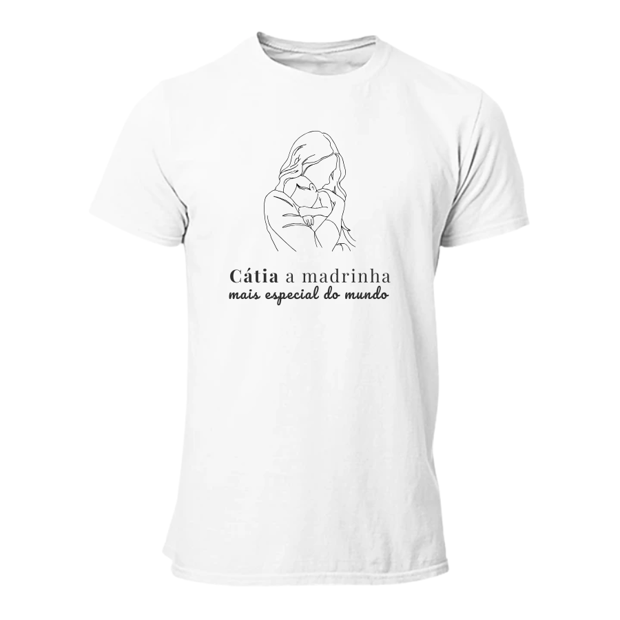 T-Shirt "Madrinha mais especial do mundo"