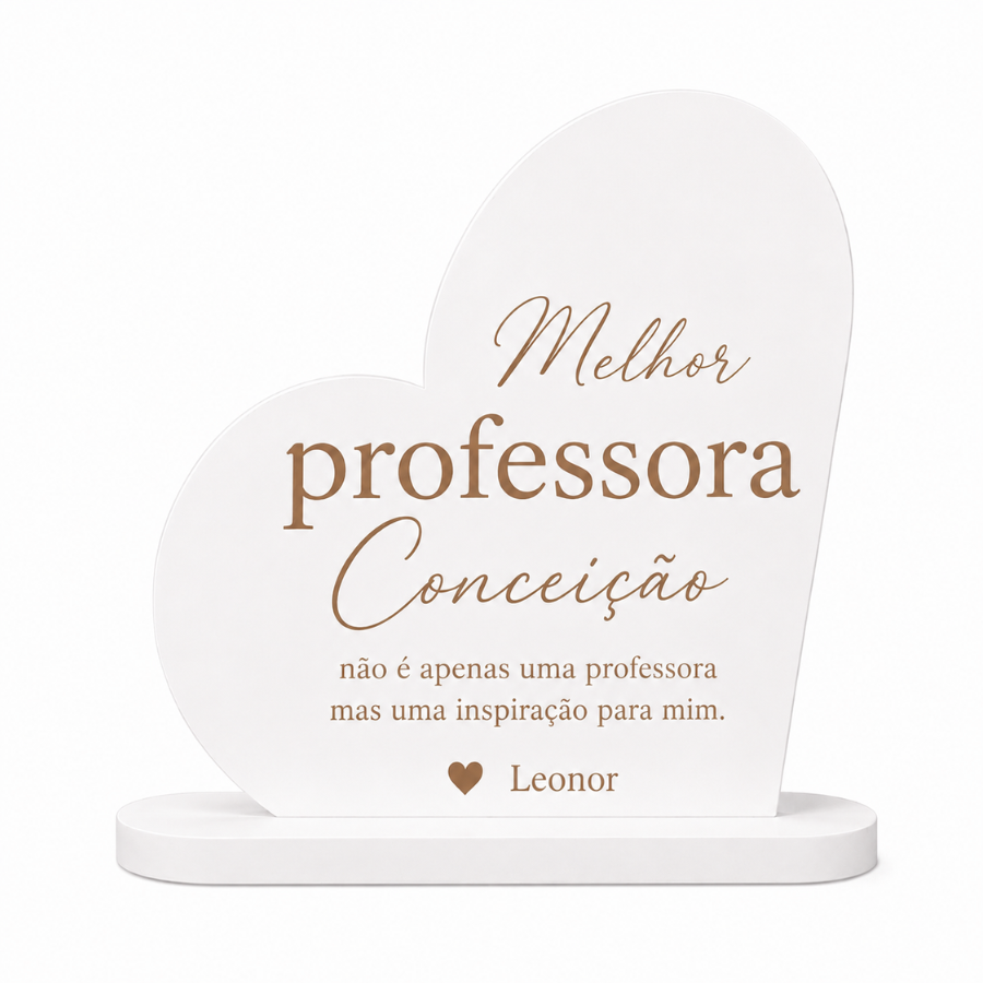 Coração Melhor Educadora/Professora
