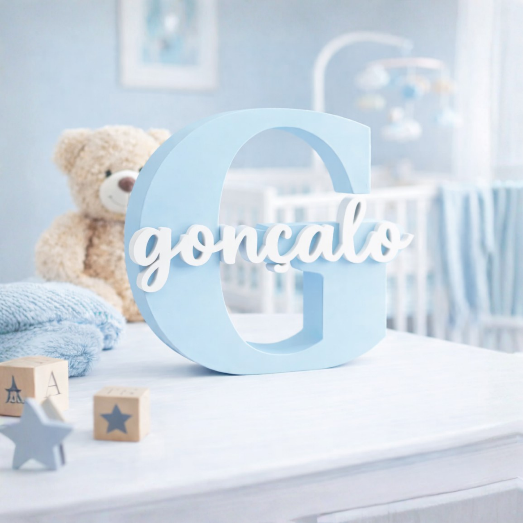 Letra Decorativa com Nome