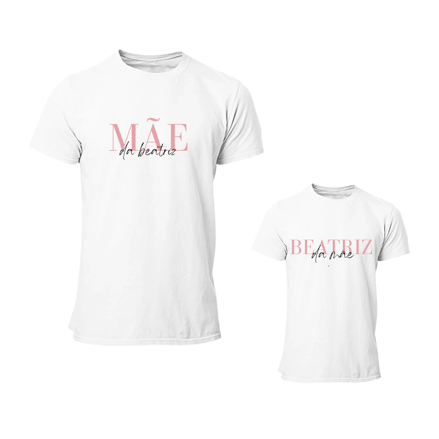 Conjunto T-Shirts "Mãe"