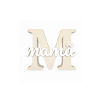 Placa Decorativa "Mamã"