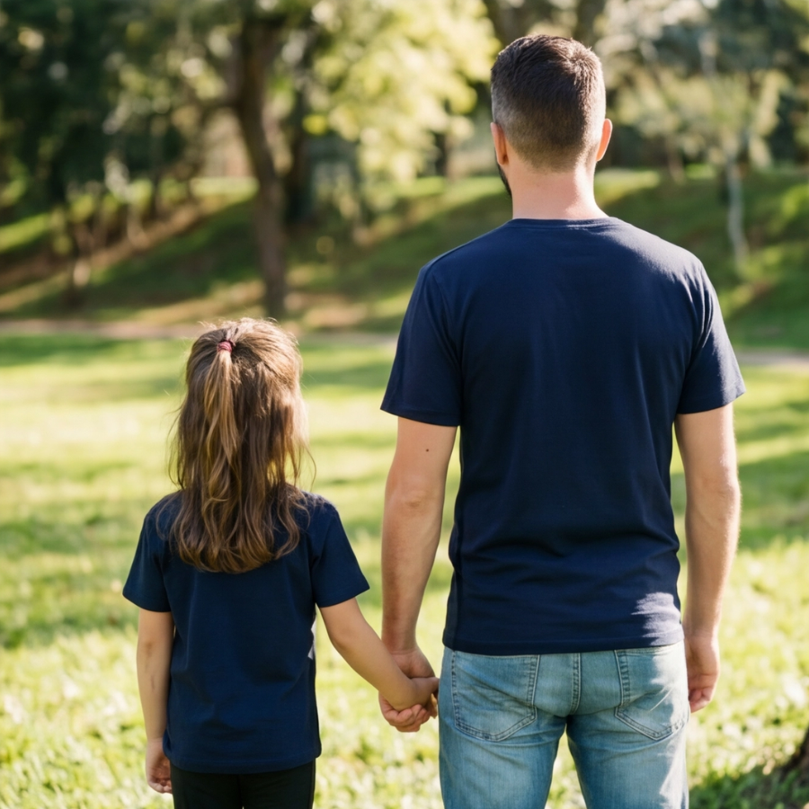 Conjunto T-Shirt "O Artista" - Adulto e Criança