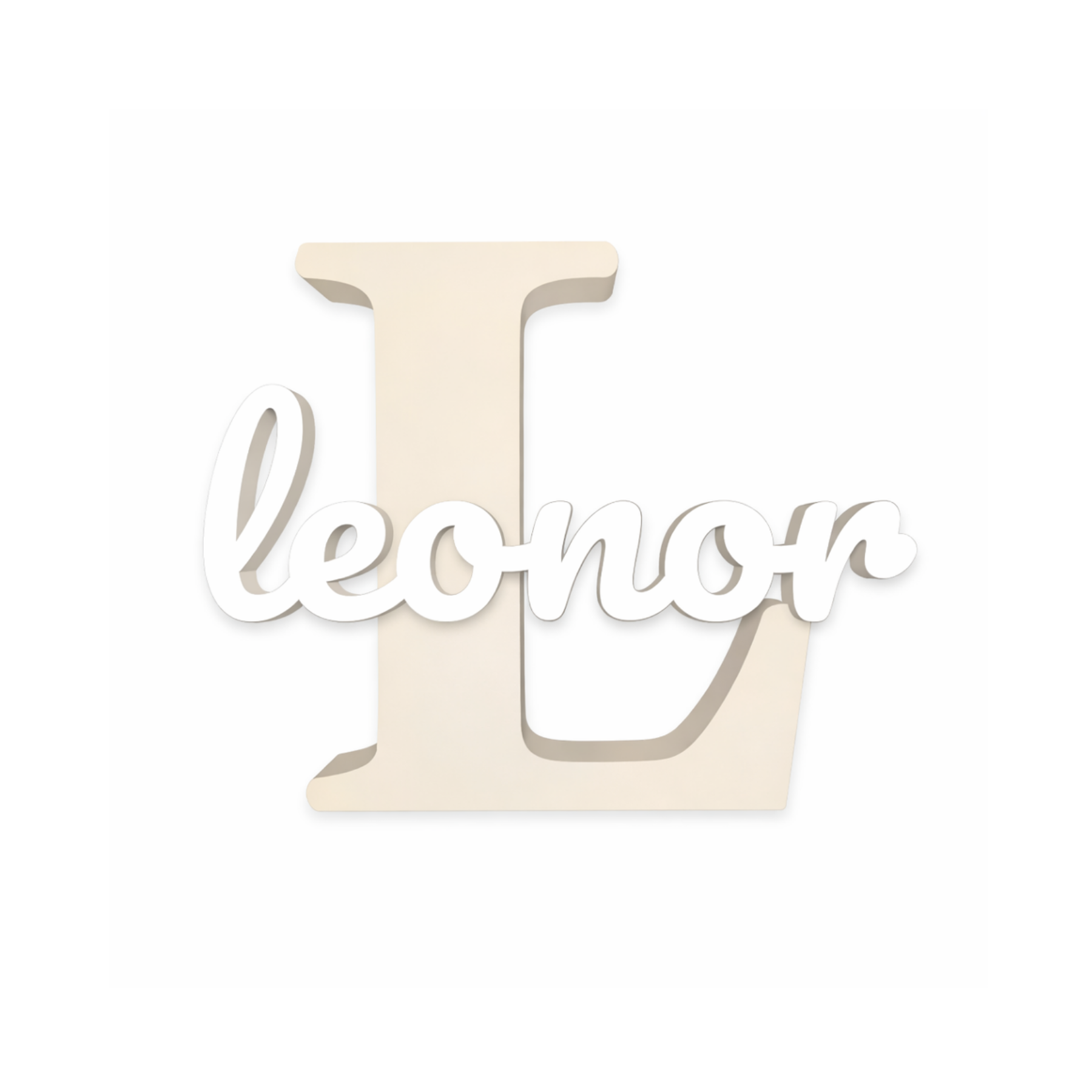 Letra Decorativa com Nome