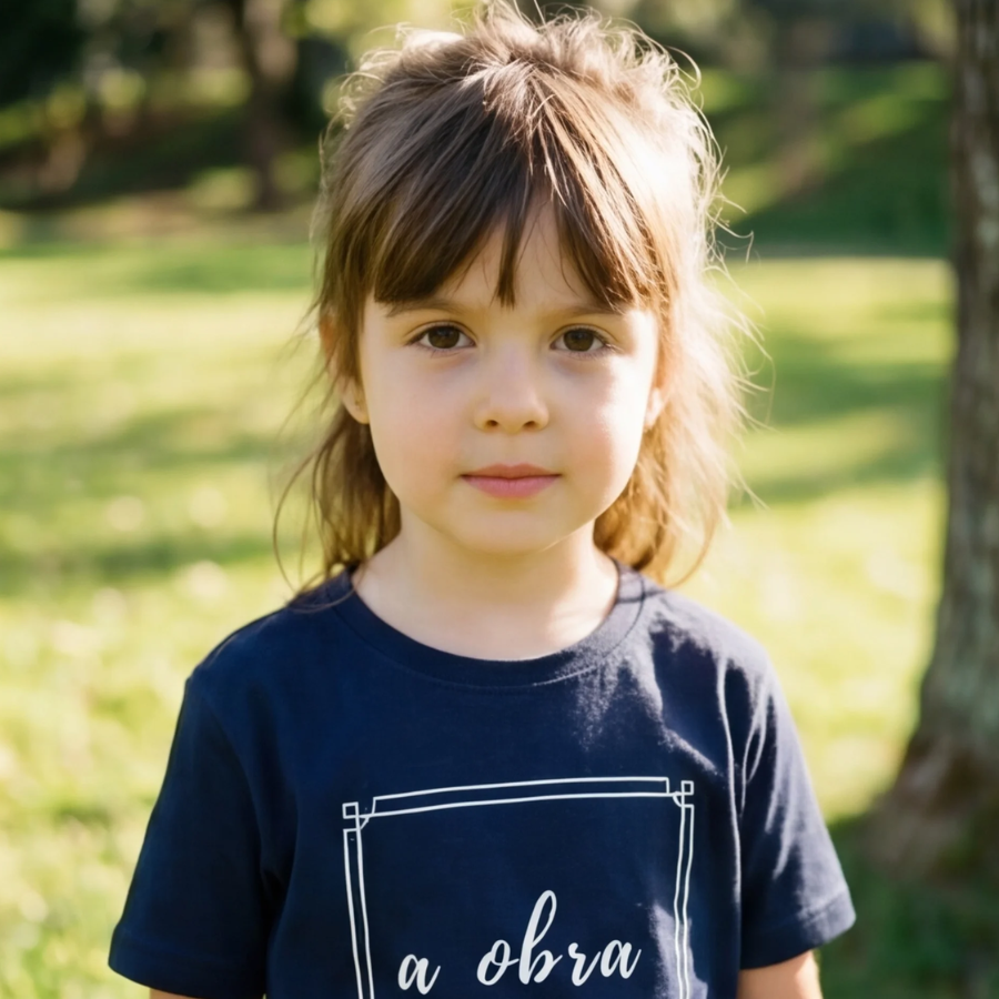 Conjunto T-Shirt "O Artista" - Adulto e Criança