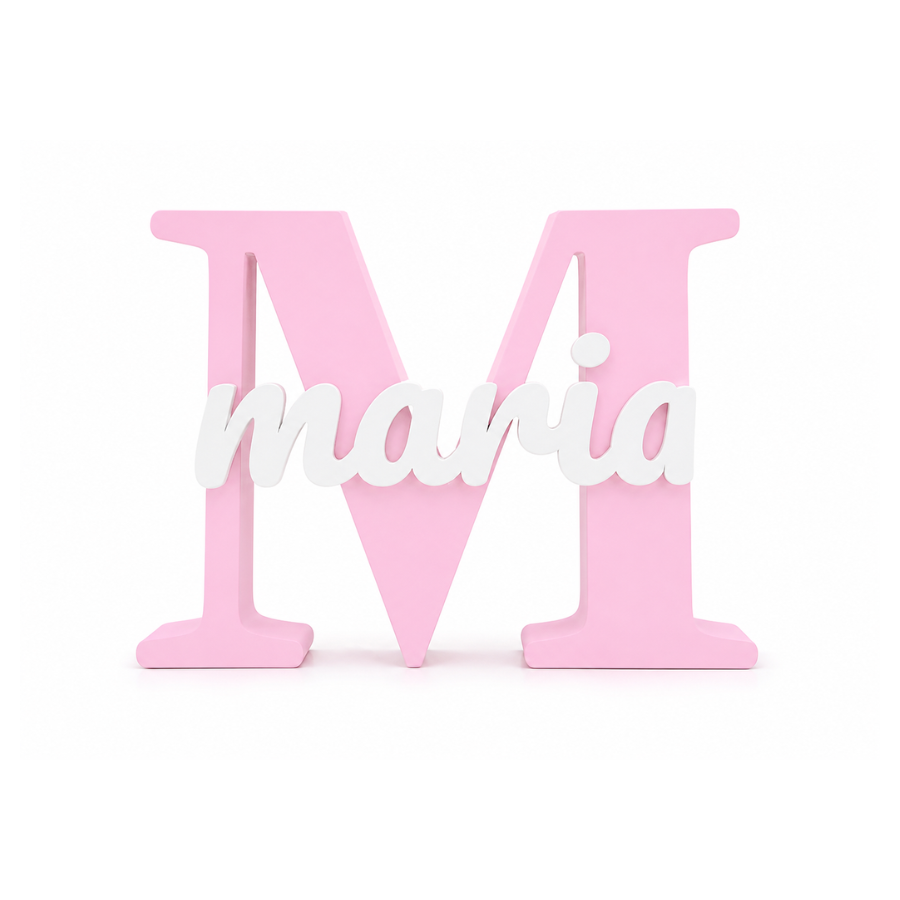 Letra Decorativa com Nome