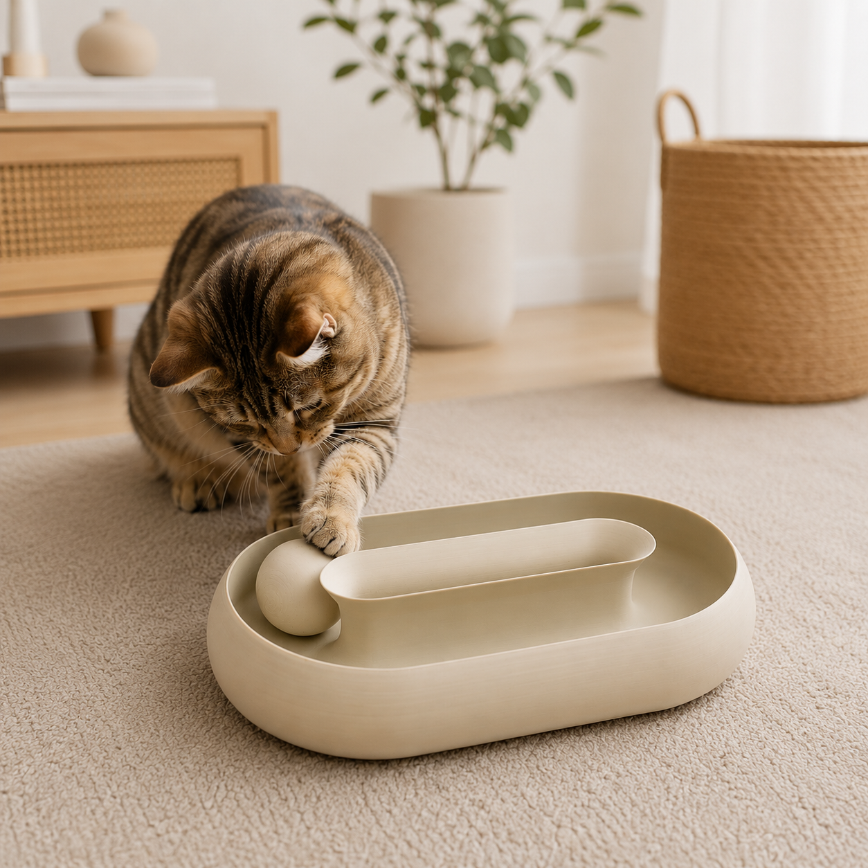 Brinquedo com Bola para Gatos